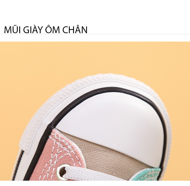 Giày thể thao cho bé, giày phong cách dễ thương, thoáng khi, đế êm nhẹ, chống trơn trượt - GLTE3015