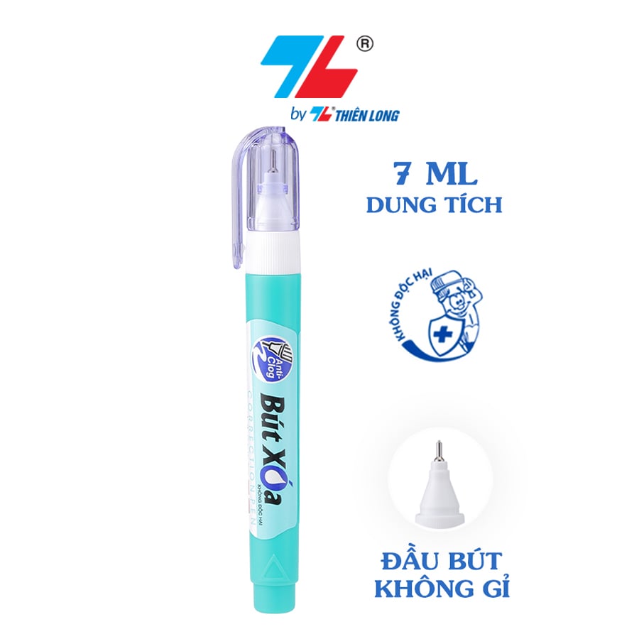 Bút xóa Thiên Long CP-05 7ml Không độc hại
