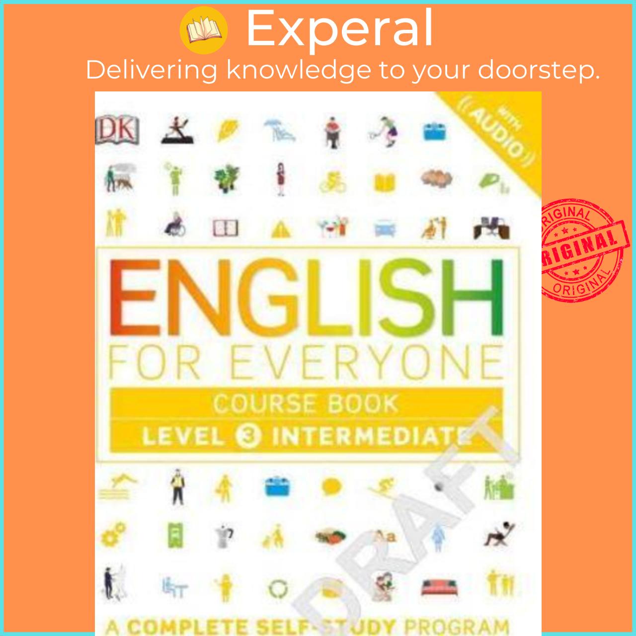 Sách - English for Everyone: Level 3: Intermediate, Course Book : A Complete Self-Study Program by DK