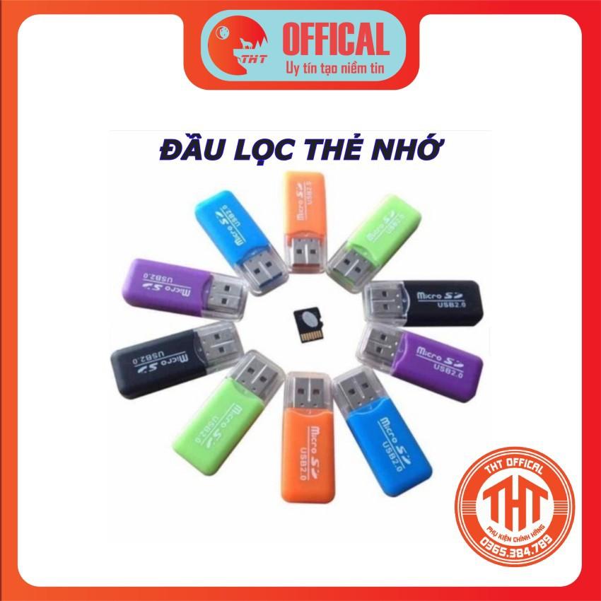 Đầu lọc thẻ USB 2.0 đa năng tốc độ cao nhiều tiện dụng BH 3 THÁNG