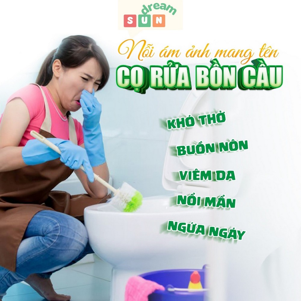 Chai Thả Bồn Cầu Hàn Quốc Hương Ngàn Hoa Toilet Cleaner