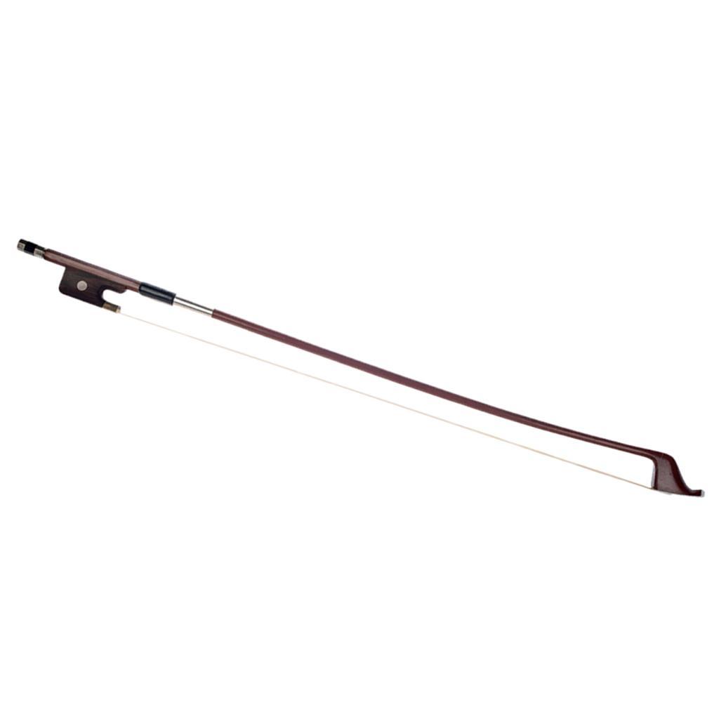 1 Piece Brazilwood Stick Upright Double Bass Bow French Style