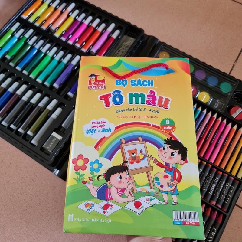 Hộp bút màu 150 chi tiết cho bé yêu thoả sức sáng tạo