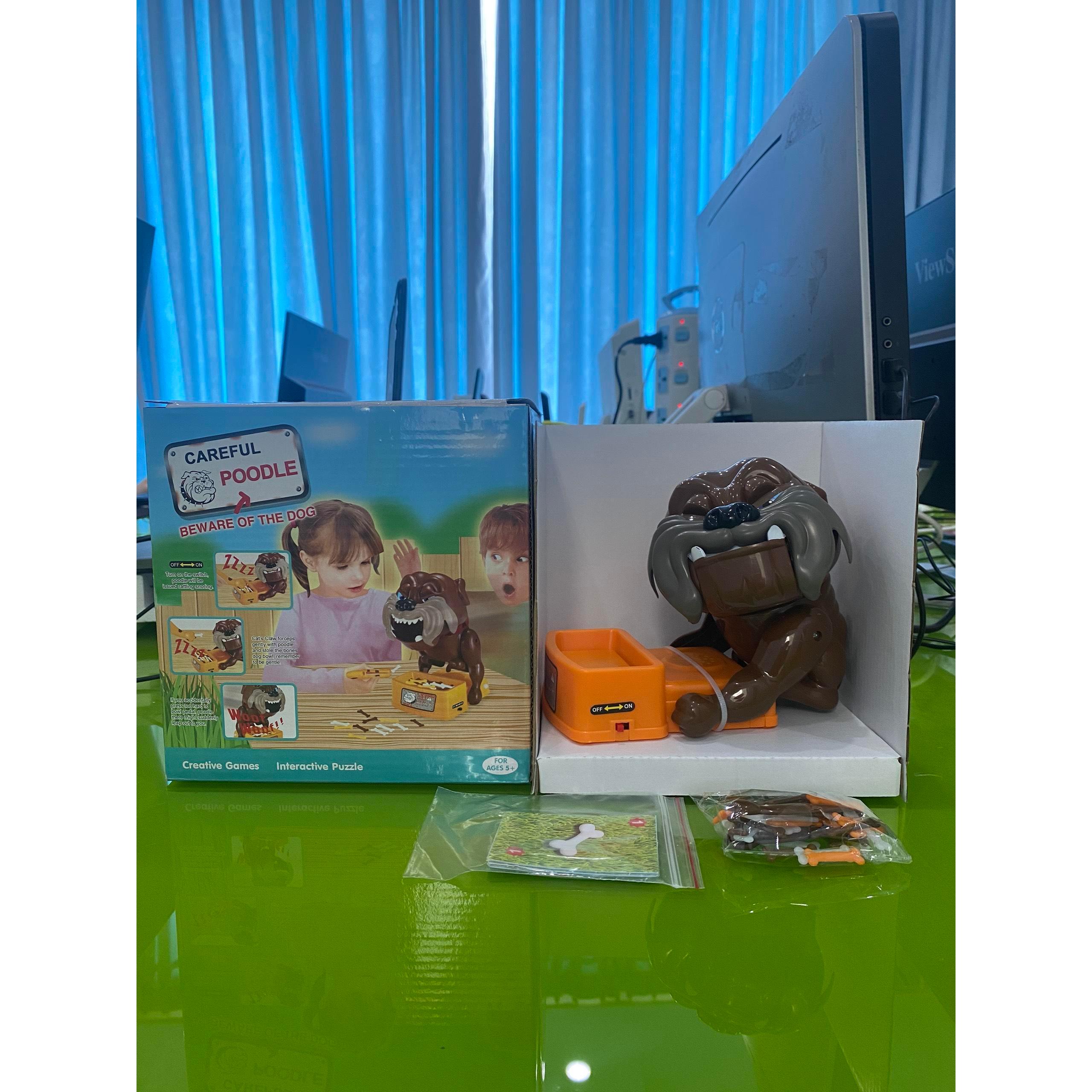 Đồ Chơi Chó Gặm Xương Có Thẻ Bài Và Nhạc