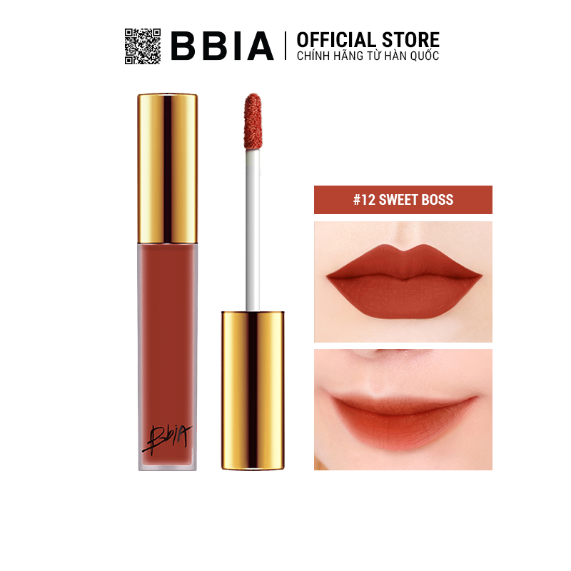 Combo 2 màu son Bbia Last Velvet Lip Tint – #12 Sweet Boss và ASIA EDITION - #A5 Hoian Brick