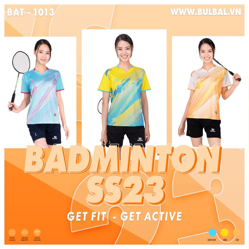 Áo cầu lông nữ, áo tennis mẫu mới Bulbal Badminton SS23 BAT-1013 - Dungcusport