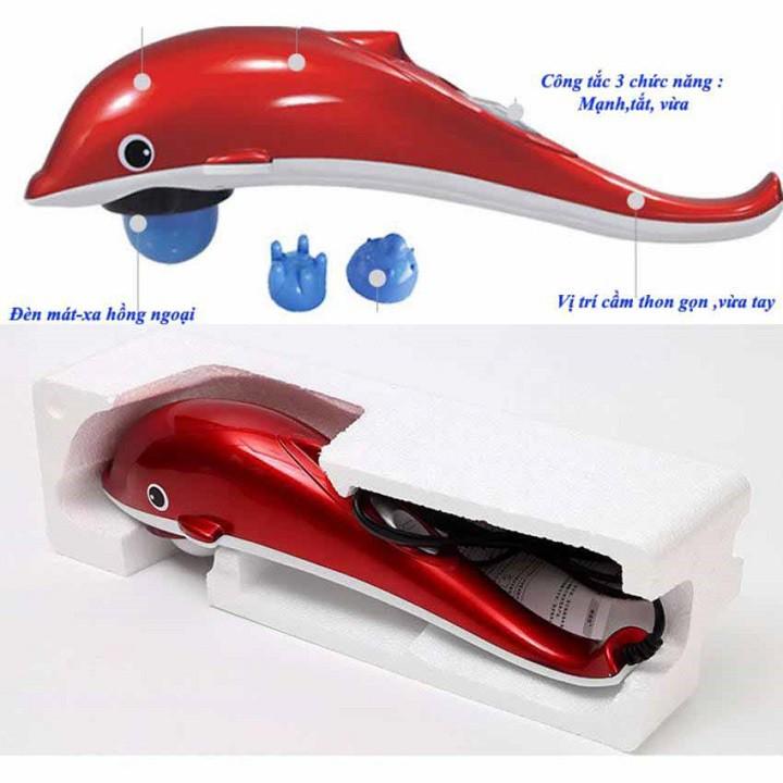 Máy Massage Cá Heo PL-608A + Tặng Đầu Massage
