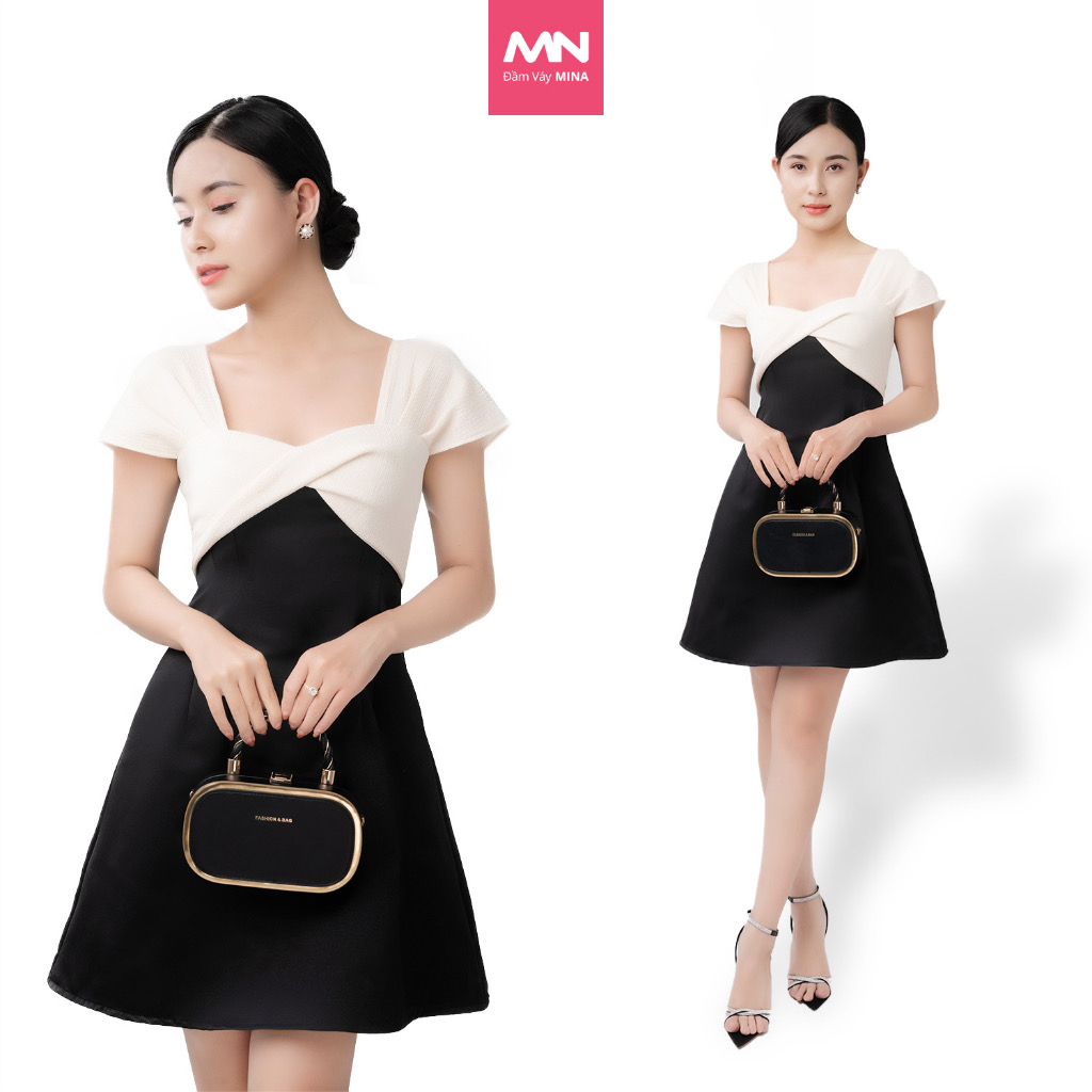 Đầm dự tiệc MINA dáng xòe sang trọng - MN187