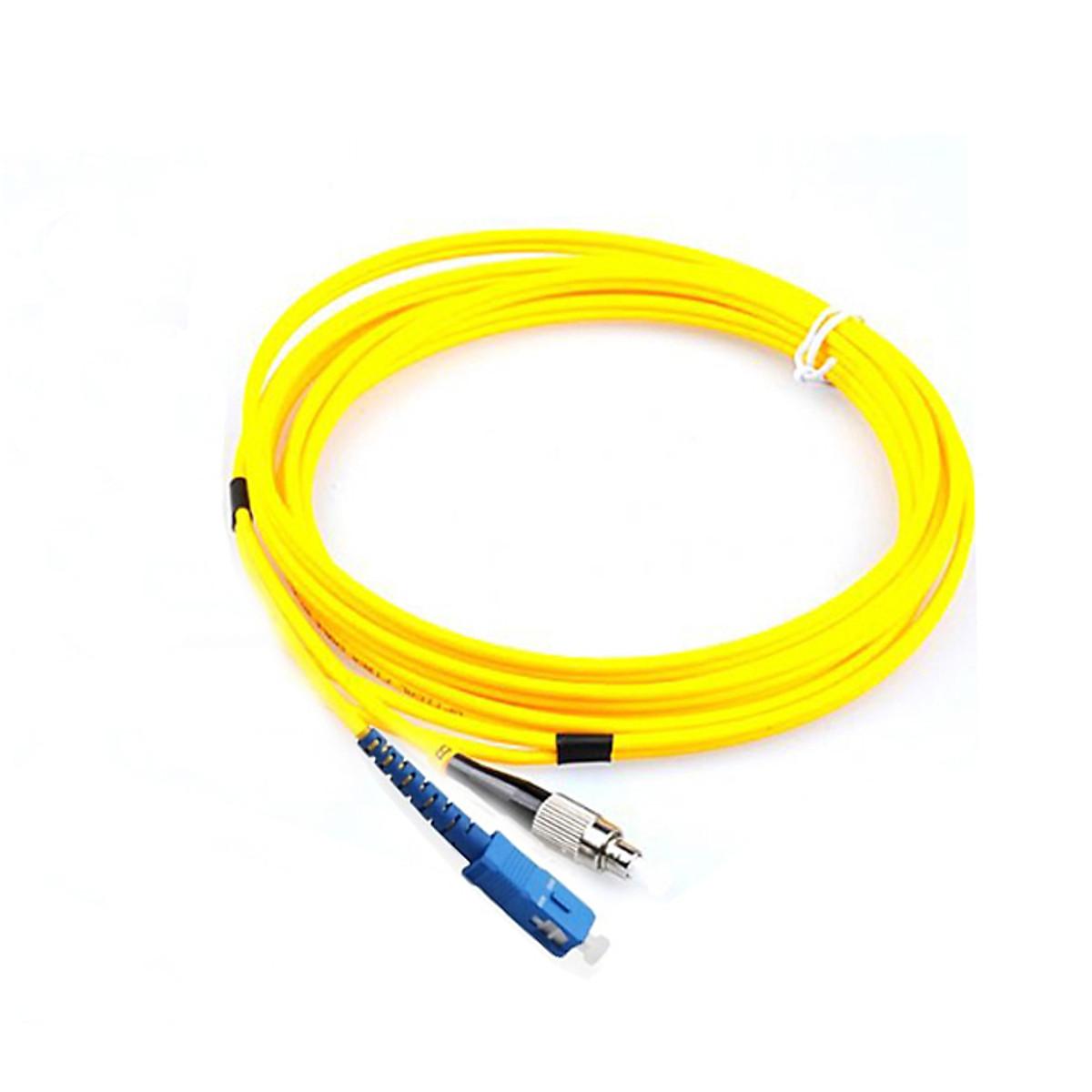 Ugreen UG80318NW225TK 5M SC-FC Màu vàng Cáp nhảy quang Single mode Duplex Fiber - HÀNG CHÍNH HÃNG