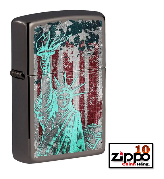 Bật lửa ZIPPO Statue Of Liberty Design SKU: 49663 - Chính hãng 100%