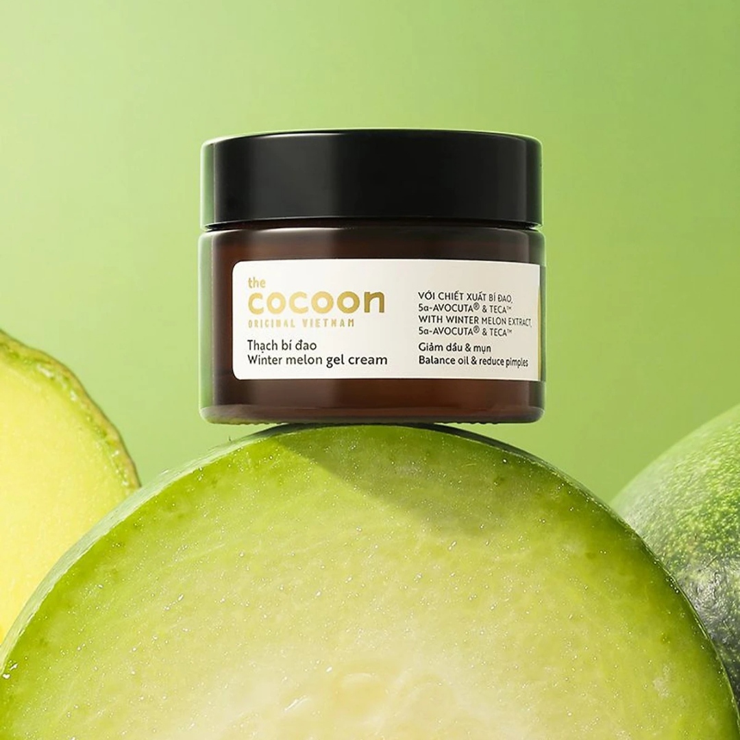 Thạch bí đao Cocoon dưỡng ẩm ngừa thâm ngăn ngừa mụn 30ml - Thanh Mộc Hương Hà Tĩnh