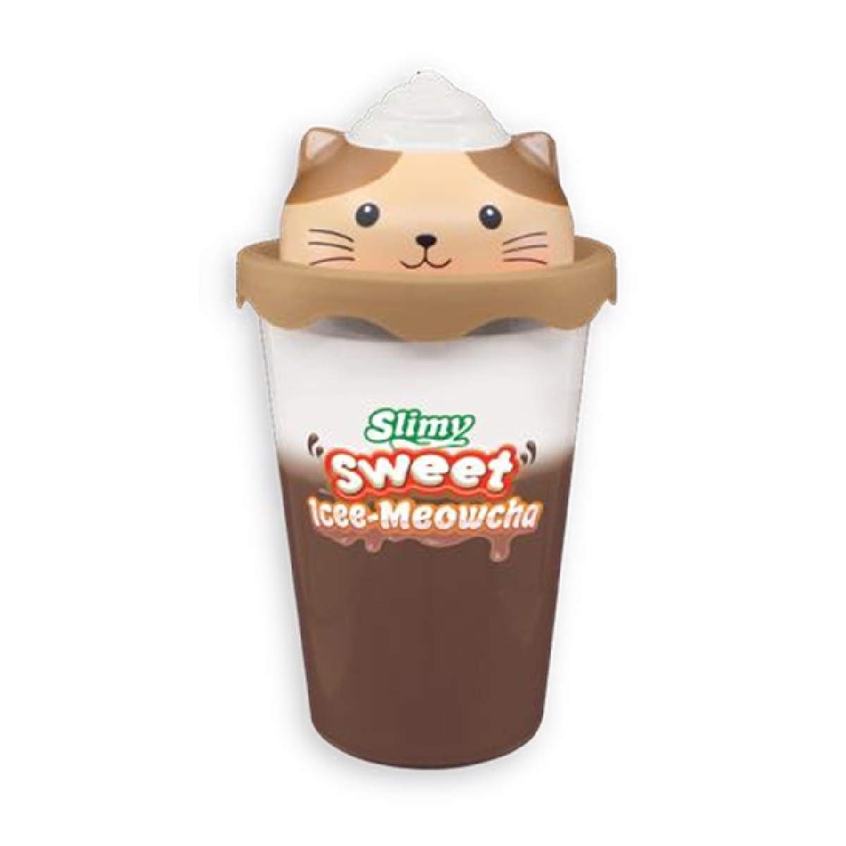 Đồ Chơi Cà Phê Mèo Nâu Dễ Thương SLIMY 33529/BR