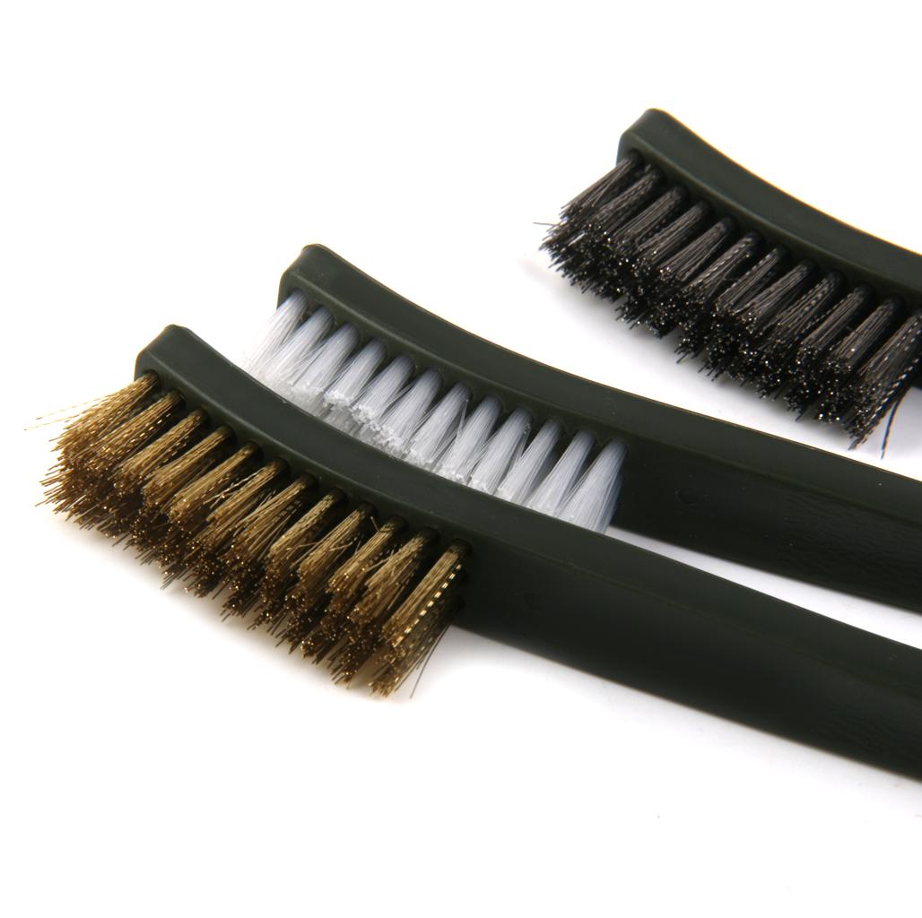 3Pcs/Set Wire Brush Gas Stove Cleaner Grinder Fitter Machine Cleaning Tools