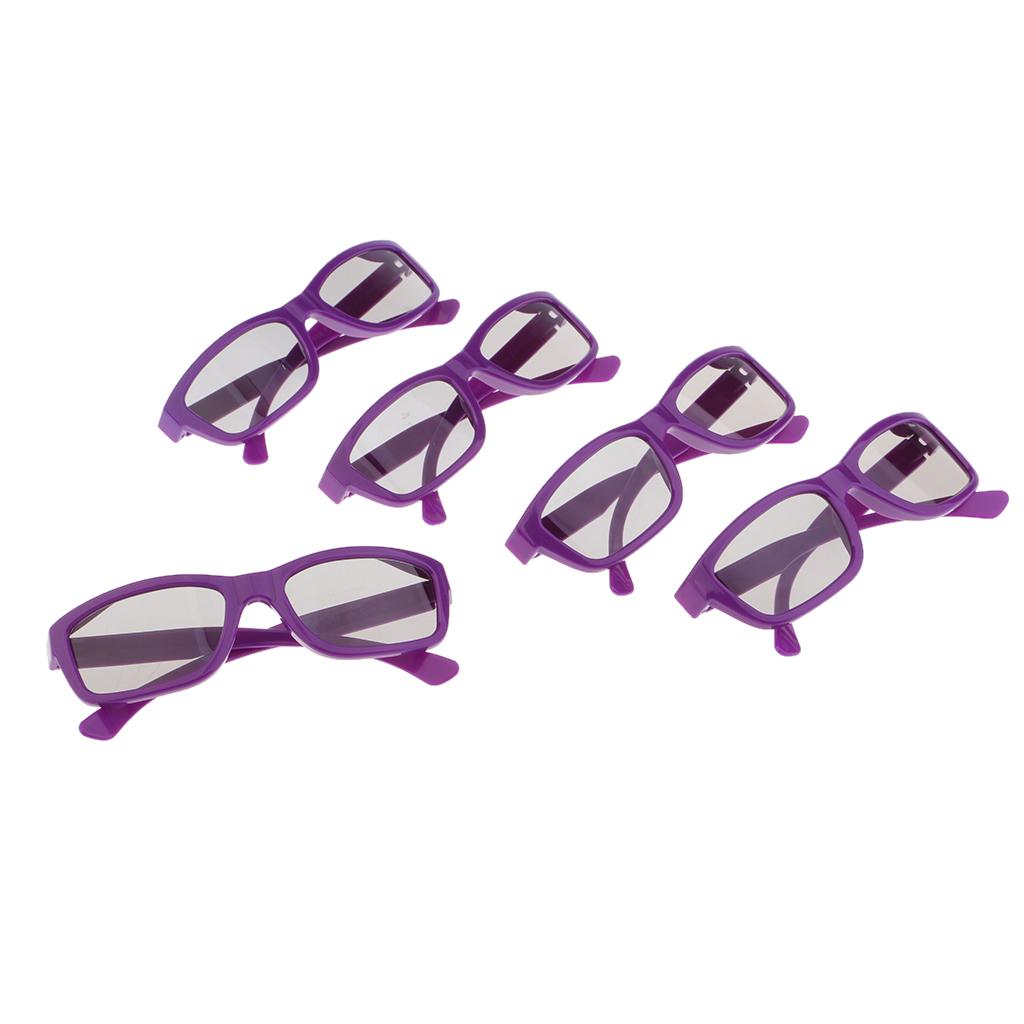 5x Passive 3D Glasses for , , & more Passive 3D TVs
