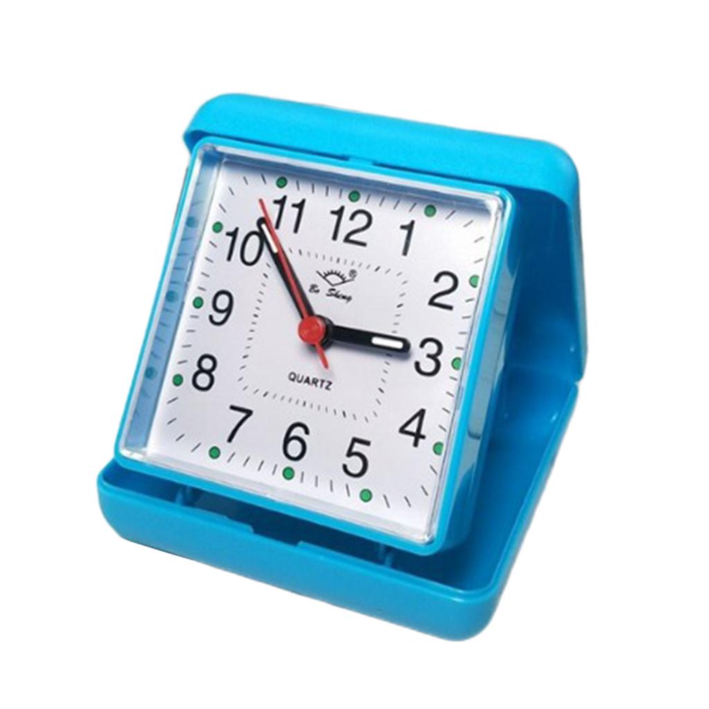 Mini Battery Travel Alarm Clock Classic Simple Square Mini Alarm-Clock