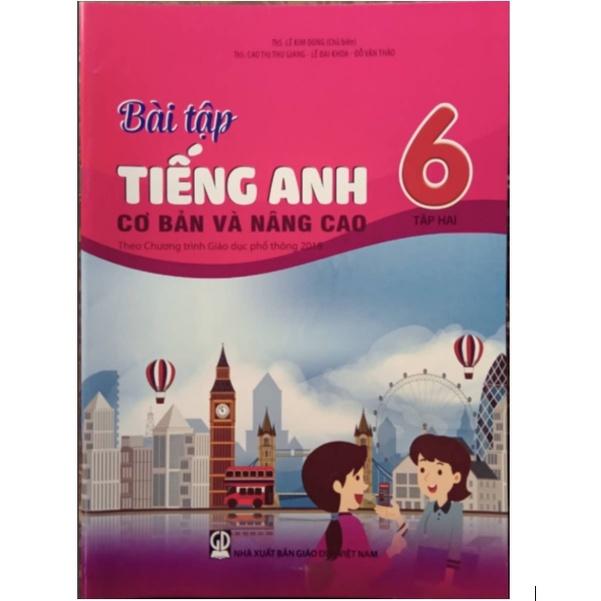 Sách - Combo Bài Tập Tiếng Anh Cơ Bản Và Nâng Cao Lớp 6 -