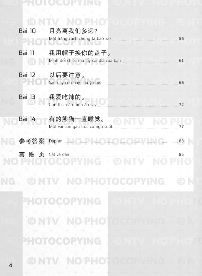 Giáo Trình Chuẩn YCT 6 - Sách Bài Tập - ảnh 4