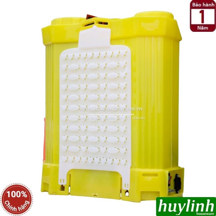 Bình xịt điện phun thuốc trừ sâu Con Ong Vàng COV20-DP - 20 lít - Bơm đôi - 12V/12AH - Thương hiệu Oshima