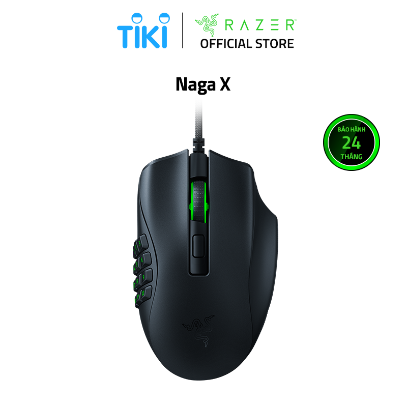 Chuột Razer Naga X_RZ01-03590100-R3M1- HÀNG CHÍNH HÃNG