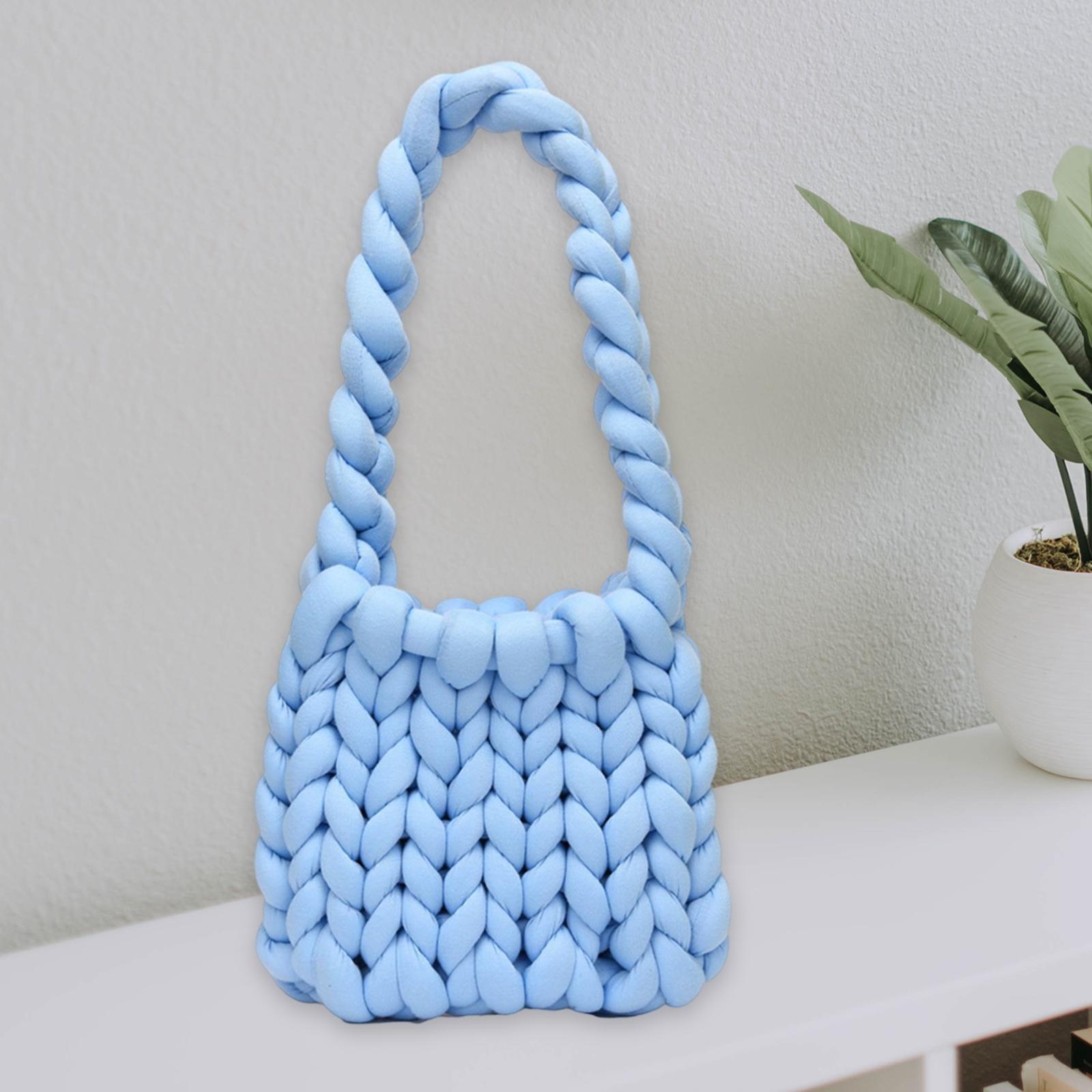 Chunky Yarn Household Durable for Blanket DIY Tote Making Cushion Crocheting