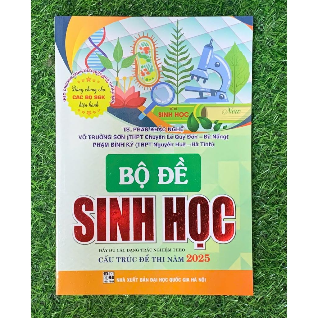 Bộ đề Sinh Học ( Đầy đủ các dạng trắc nghiệm theo cấu trúc đề thi 2025- Dùng chung cho các bộ SGK) (HA-MK)