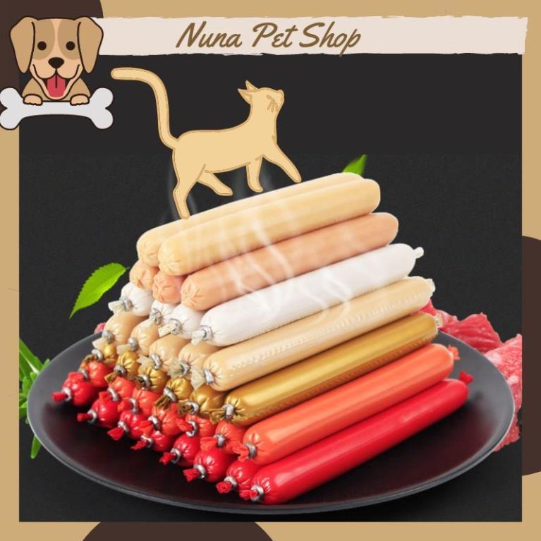 Xúc xích dinh dưỡng cao cấp Taotaopets cho thú cưng 500g (Xúc xích ăn liền bổ sung dưỡng chất cho chó mèo)