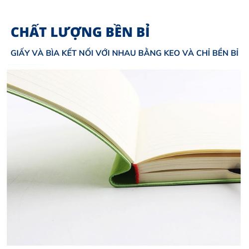 Sổ tay bìa da mềm A6 ghi chép tiện lợi có kèm bút A40877