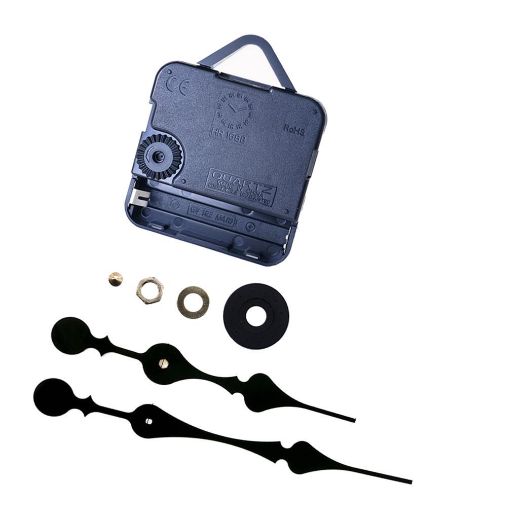 Big Quartz Clock Movement Mechanism Long Hands Repair Tool Parts Silent Kit