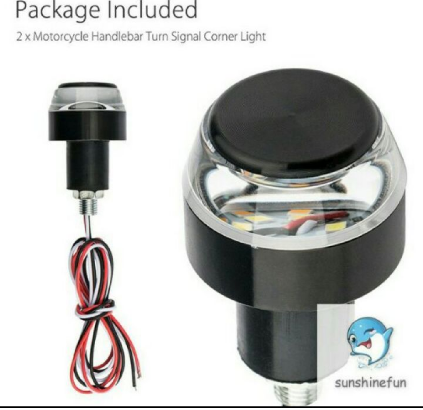 COMBO VỚI 2 ĐẦU GÙ TAY LÁI XE MÁY XE ĐẠP ĐIỆN CÓ ĐÈN LED XIN NHAN TÍN HIỆU CỰC CHẤT MẪU MỚI HÀNG ĐẸP CHUẨN
