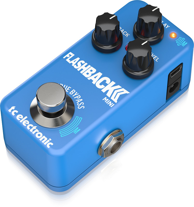 TC ELECTRONIC FLASHBACK 2 MINI DELAY Guitar Effects Pedal_Hàng Chính Hãng