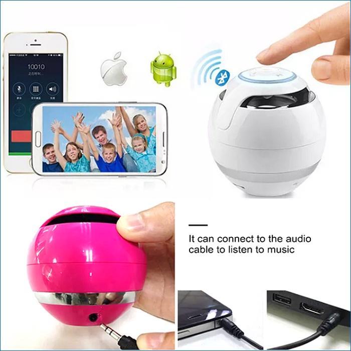Loa bluetooth hình trứng YST-175 quả cầu tròn, chất lượng âm thanh hoàn hảo, thiết kế thông minh, đẹp mắt