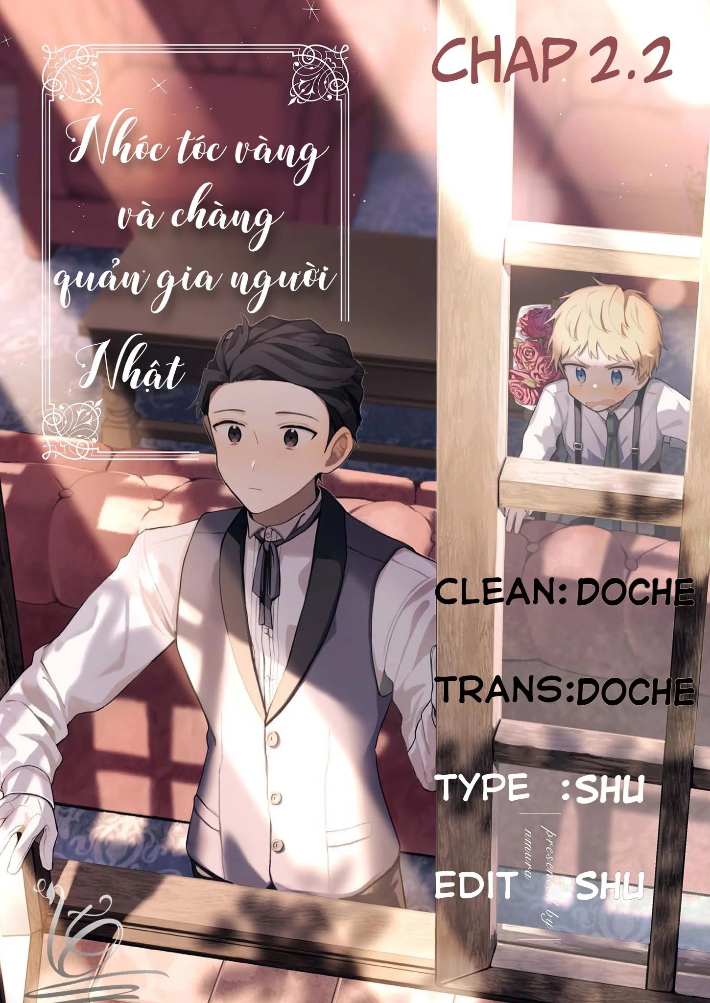 nhóc tóc vàng và chàng quản gia người nhật chapter 2.2 1