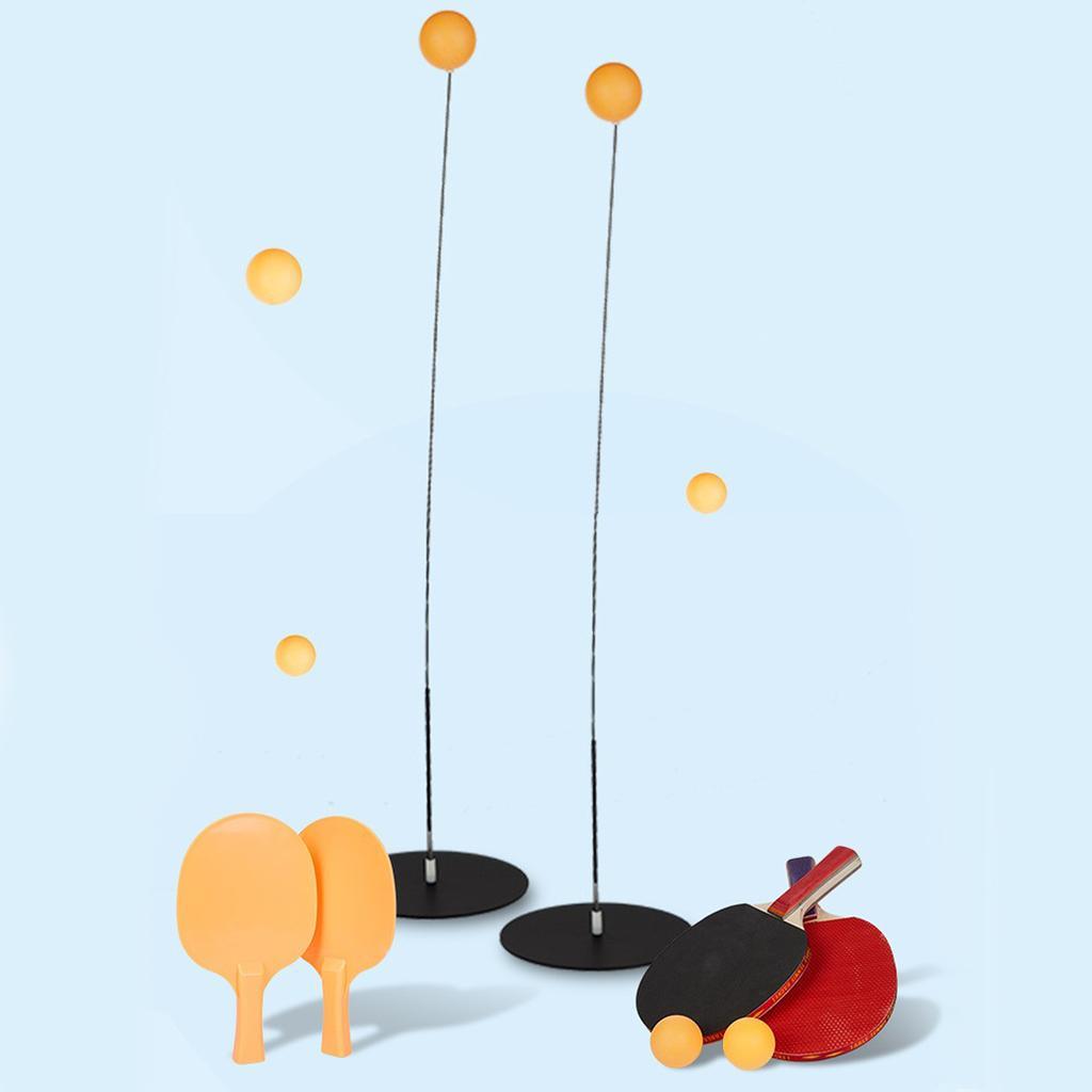 Training Robot  -pong With Elastic Shaft For