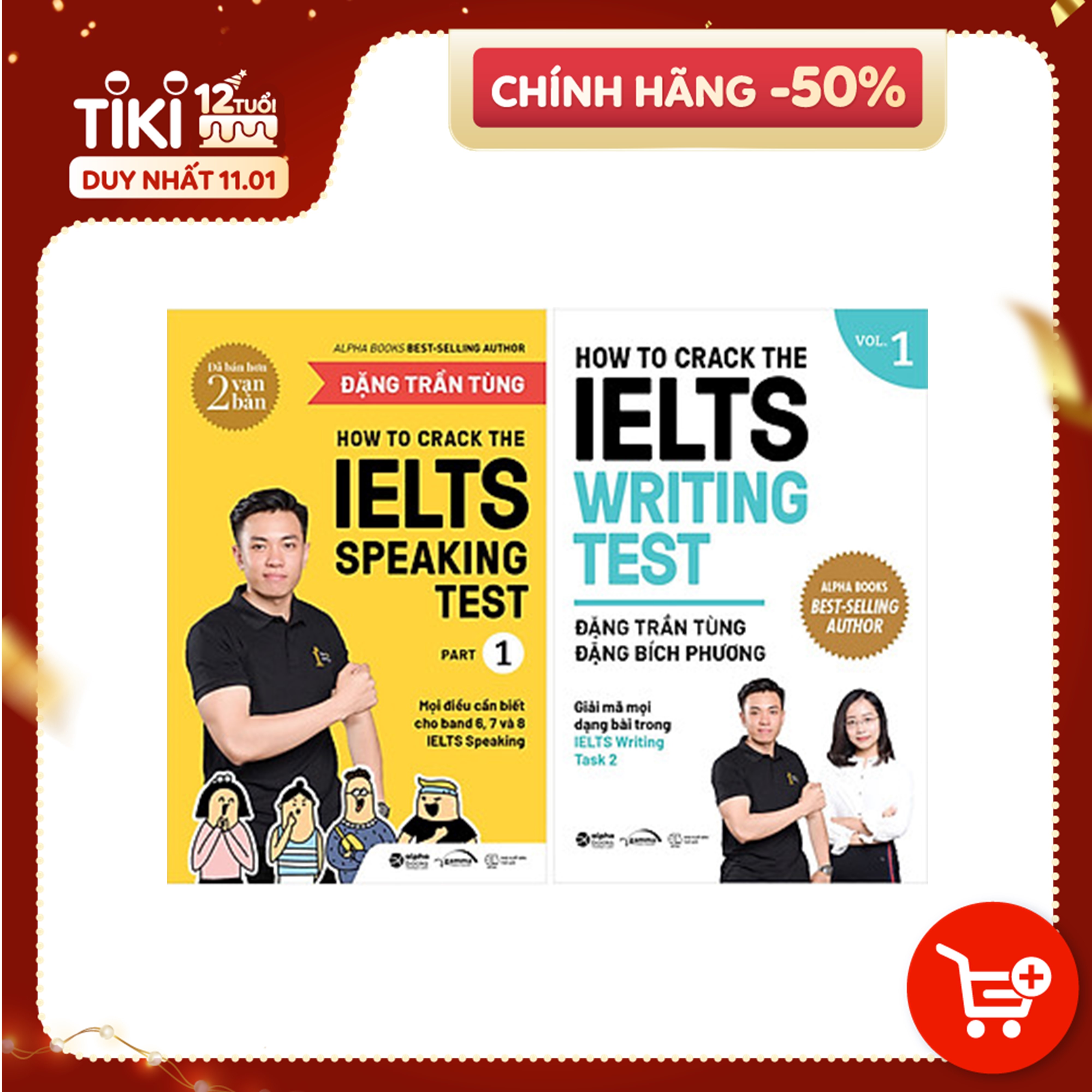 Combo 2 Cuốn: How To Crack The IELTS Speaking +Writing Test