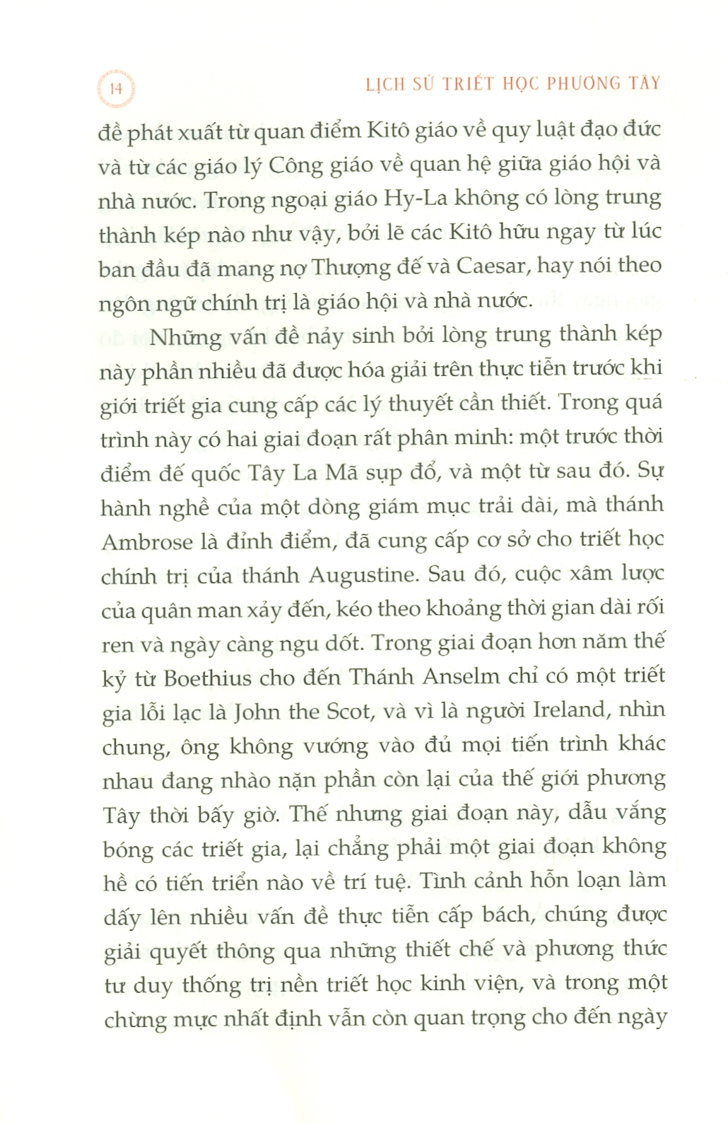 (Bìa Cứng In Màu) (Nobel Văn chương 1950) (Bộ 3 tập) LỊCH SỬ TRIẾT HỌC PHƯƠNG TÂY - Bertrand Russell - dịch giả Hồ Hồng Đăng - Nhã Nam