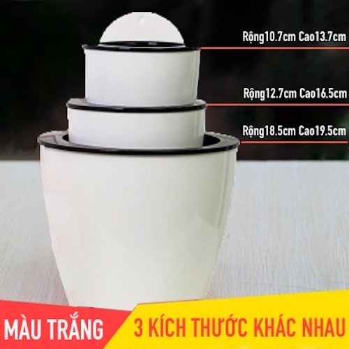 Chậu trồng cây thông minh treo tường Oliz K0. Thiết kế 2 lớp, có khả năng tự tưới nước cho cây