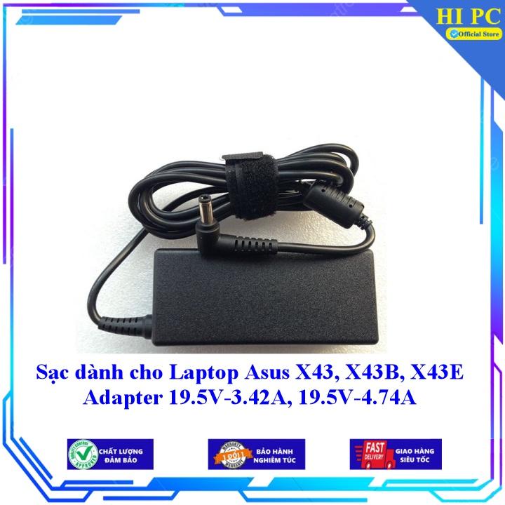 Sạc dành cho Laptop Asus X43 X43B X43E Adapter 19.5V-3.42A 19.5V-4.74A - Hàng Nhập khẩu