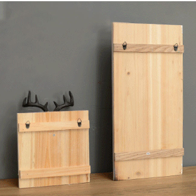 bảng gỗ đầu hươu