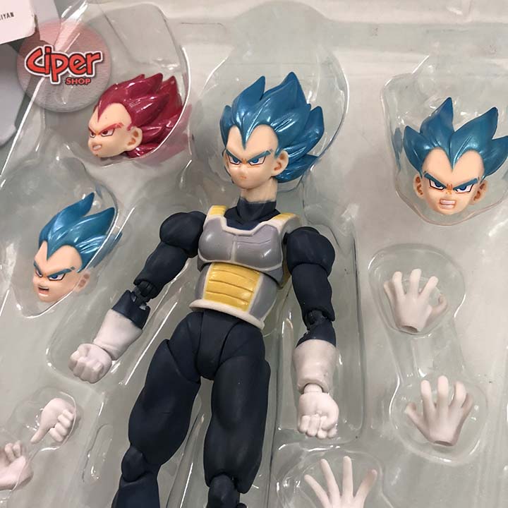 Mô hình Vegeta Blue Khớp - Mô hình Dragon Ball - Figure Action Vegeta SHF