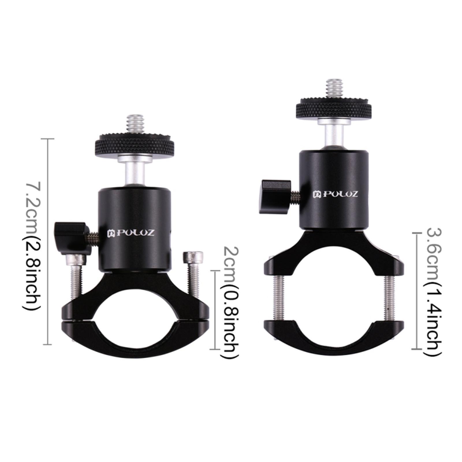 Universal Tube 20-35mm Pipe Clamp Mounts for etc Cameras Microphone