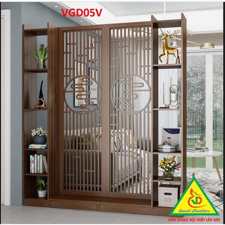 Vách ngăn liền kệ 2 vách 2 kệ VGD05V