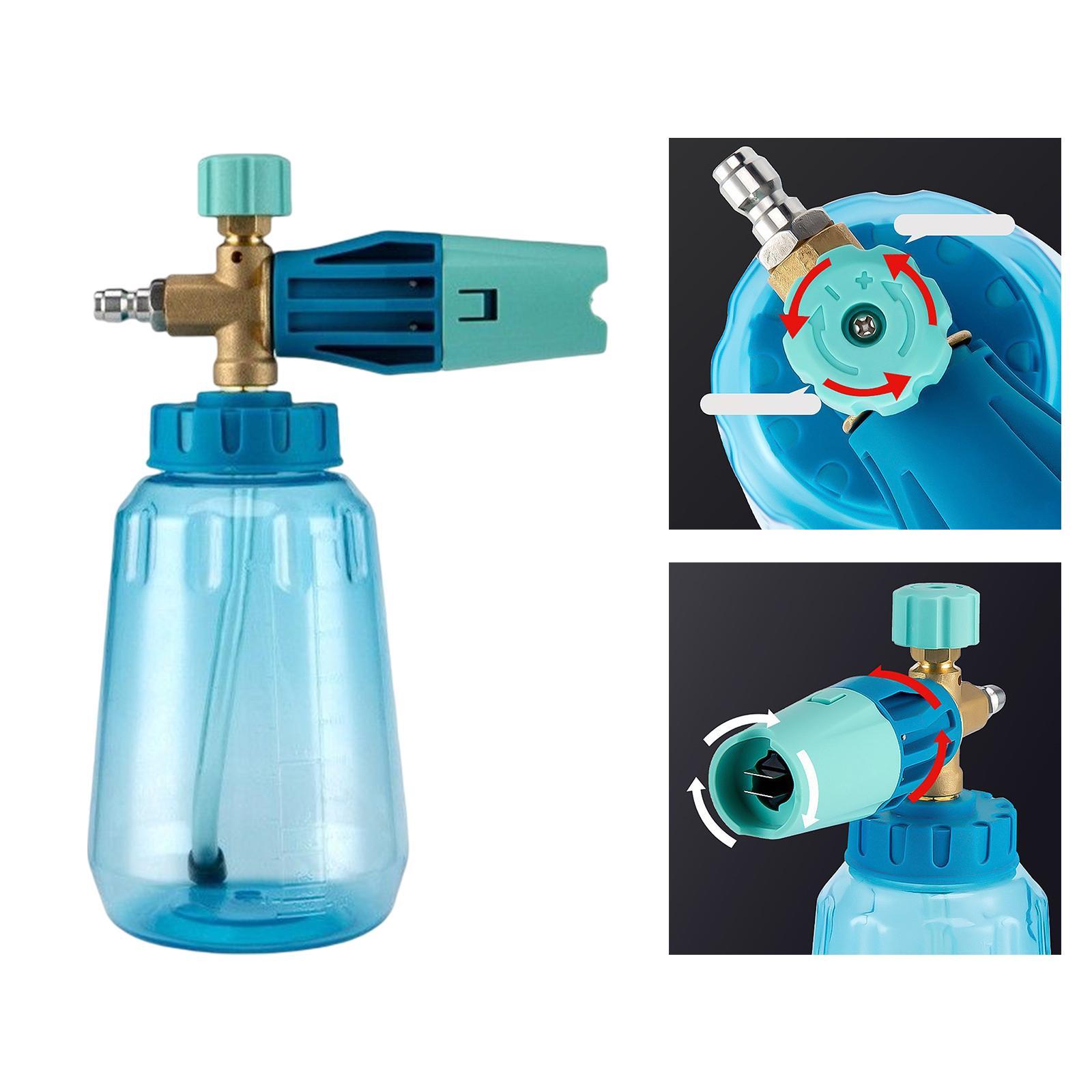 Handheld Garden Watering Pump Foam Sprayer Light Blue