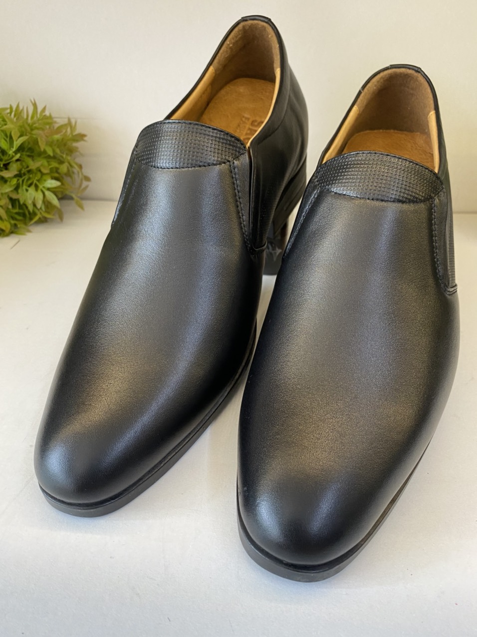 Giày tăng chiều cao nam ,giày công sở tăng cao 6,5cm màu đen -TC09 Giày SAGO’S bảo hành 12 tháng (tặng vớ )