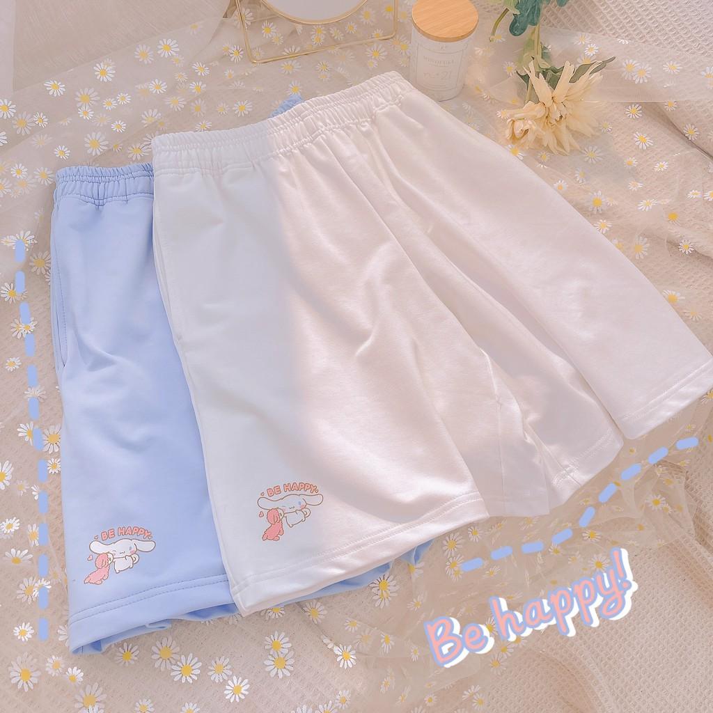 Quần short thun nữ basic ống rộng ulzzang - Made by Toneontone TOT