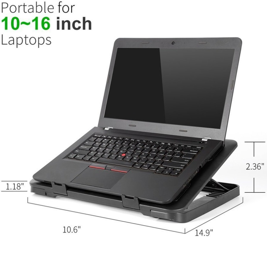 Đế Tản Nhiệt Laptop 5 Quạt Tốc Độ Lớn C5