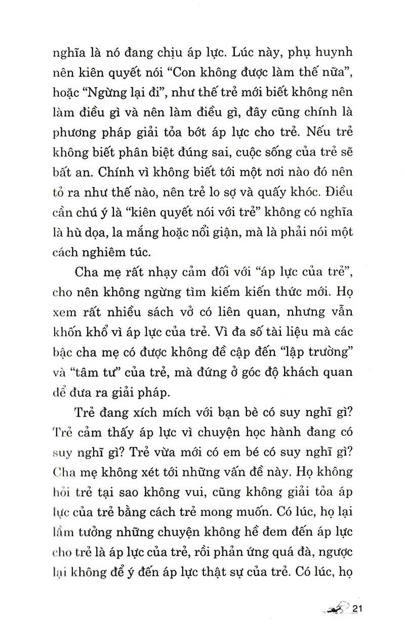 Áp Lực Của Trẻ