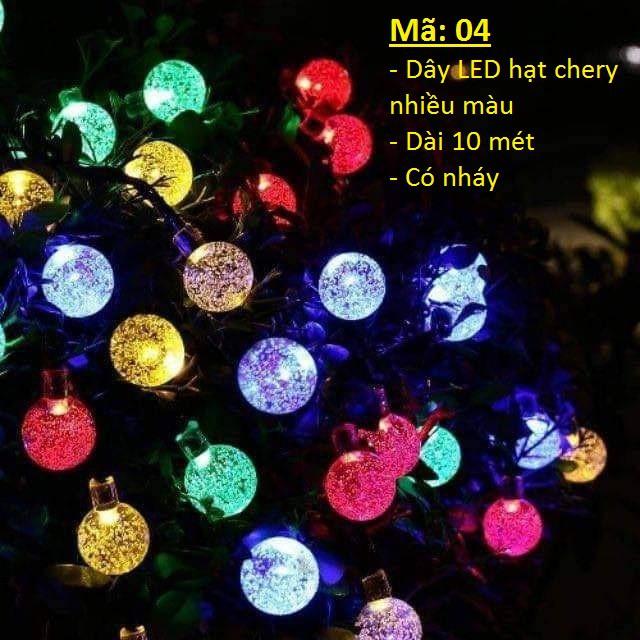 Đèn giáng sinh Noel LED dây trang trí đường, cây cảnh, sân vườn,