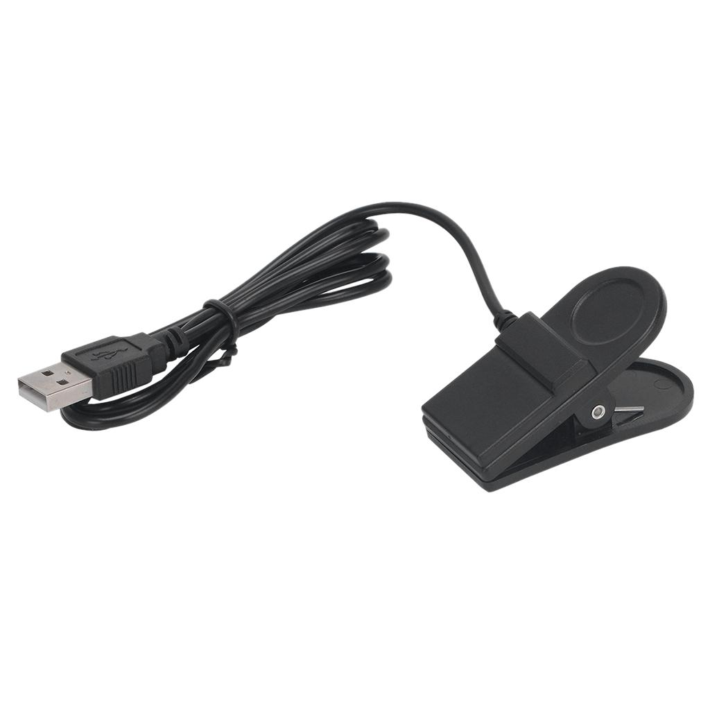 USB Clip Charging Charger Data Cable Lead For Garmin Fenix Chronos Smart Bracelet 1m/3.3Ft