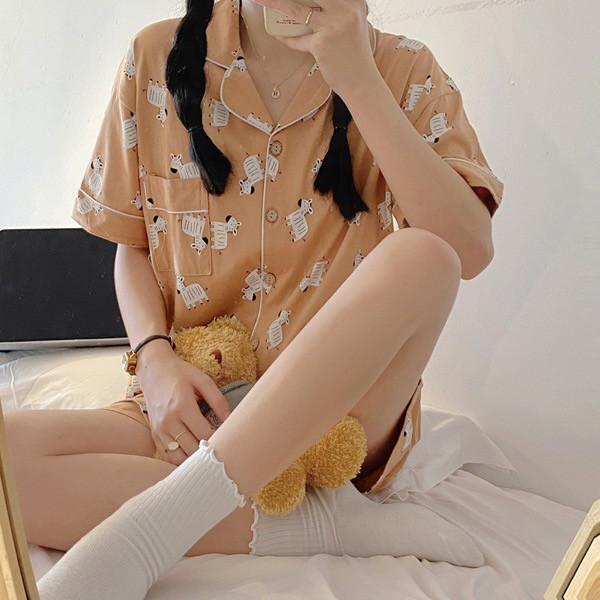 Bộ ngủ pijama chú ngựa cute vải cotton