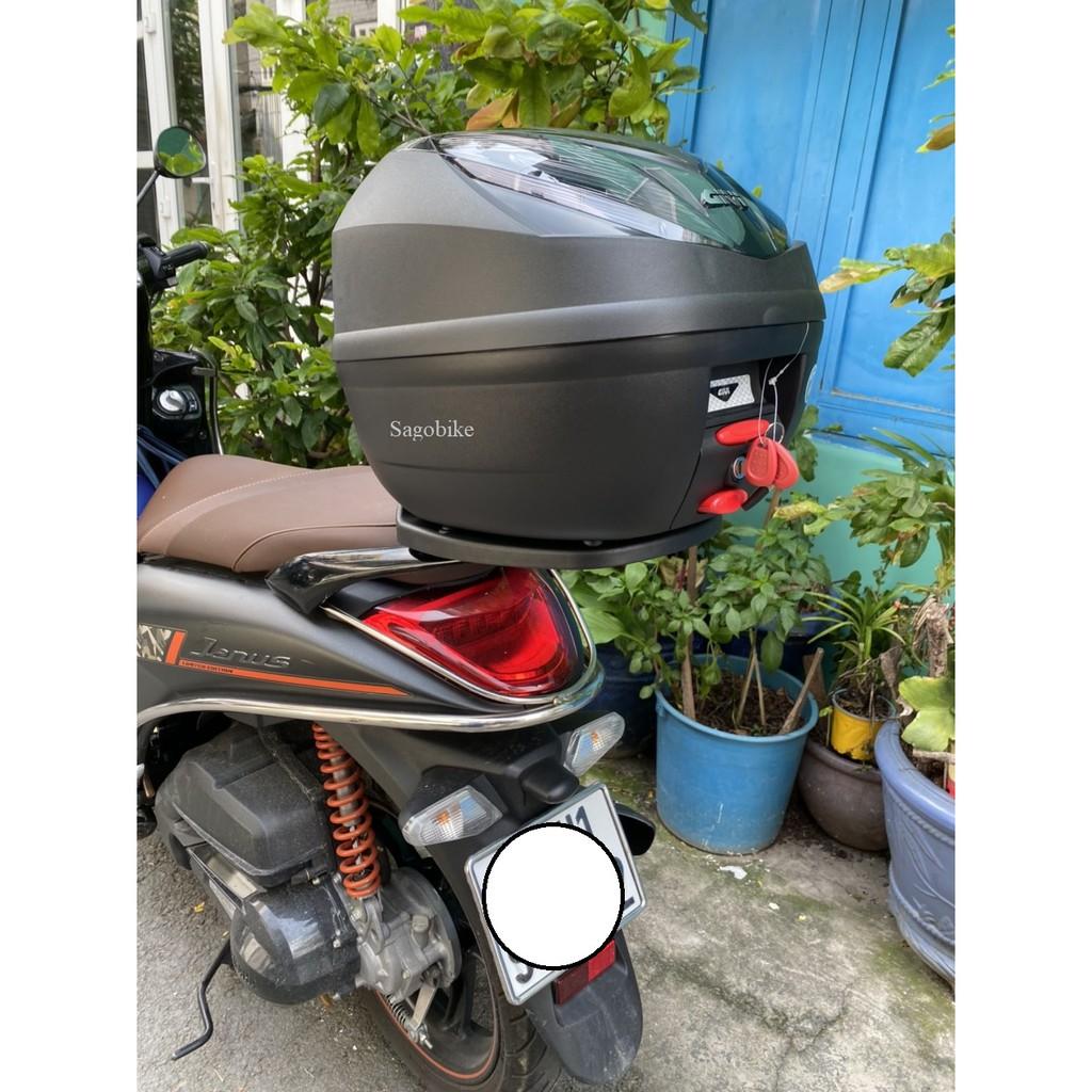 Thùng Givi E250N2 kèm đế và bát gắn cho xe Janus, thùng xe Janus E250N2